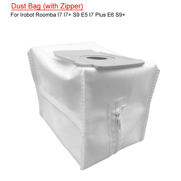   Dust Bag (with Zipper) For Irobot Roomba I7 I7+ S9 E5 I7 Plus E6 S9+  