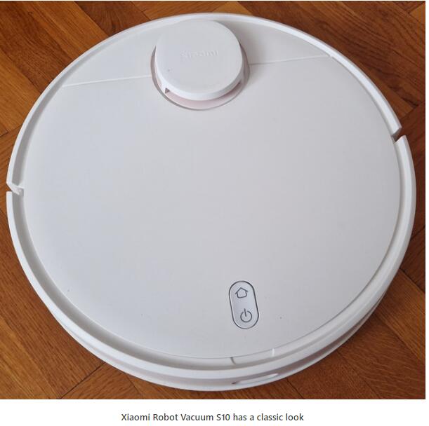 Xiaomi Robot Vacuum S10 has a classic look