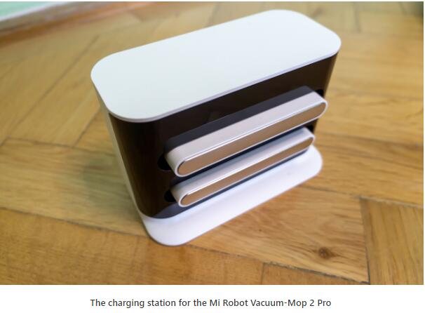 The charging station for the Mi Robot Vacuum-Mop 2 Pro