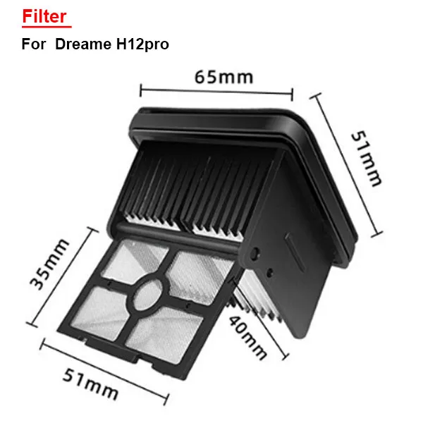 Filter For Dreame H12 