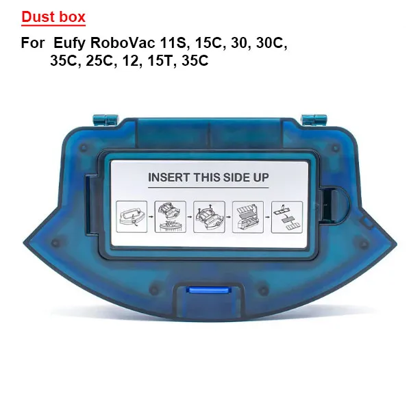   Dust bin Box for Eufy RoboVac 11S, 15C, 30, 30C, 35C, 25C, 12, 15T, 35C Vacuum Cleaner   