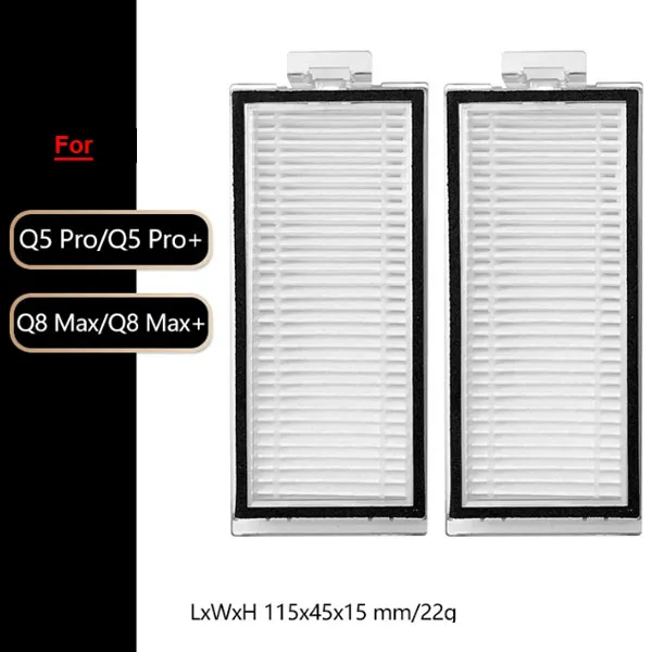  Hepa Filter For Roborock  Roborock Q7 Max/ Q7 Max+/ Q7/ Q7+/ Q8 Max/ Q8 Max+/ Q5 Pro/ Q5 Pro+/ T8 