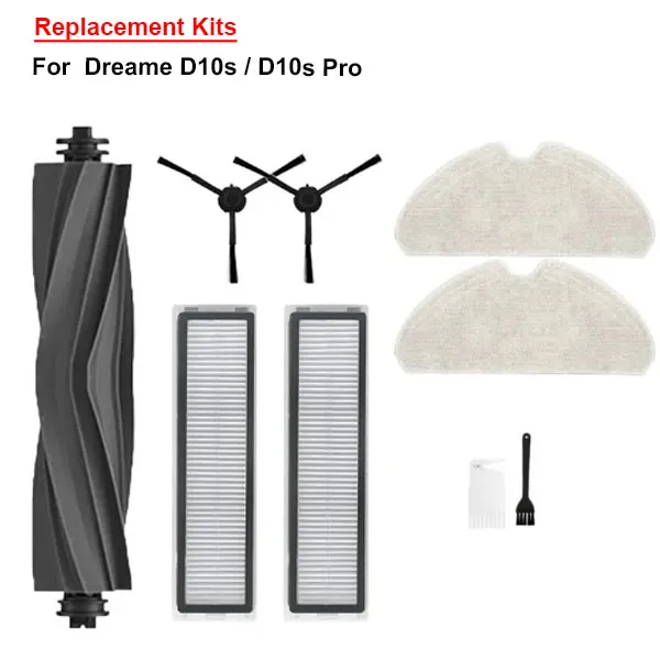  Replacement Kits For  Dreame D10s / D10s Pro /D9 Max Gen2 