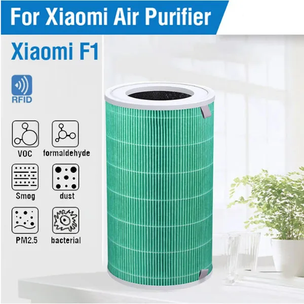    (Blue/Green/Purple)Air Purifier Filter  for Xiaomi Air Purifier F1    