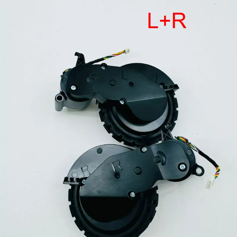  Original white Wheels (L+R) For  TP-Link Tapo RV30 Plus/TP-Link Tapo RV20 Max 
