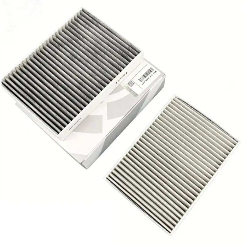  Activated Carbon Cabin Air Filter Replacement, Compatible with BMW 5/7 Series 530Li 525 730Li X5 X6 X7 