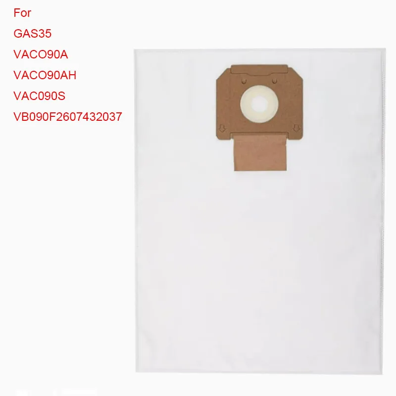  10pcs/set Dust Bags  Compatible with Bosch VB090F VAC090 GAS35 Vacuum Cleaner 