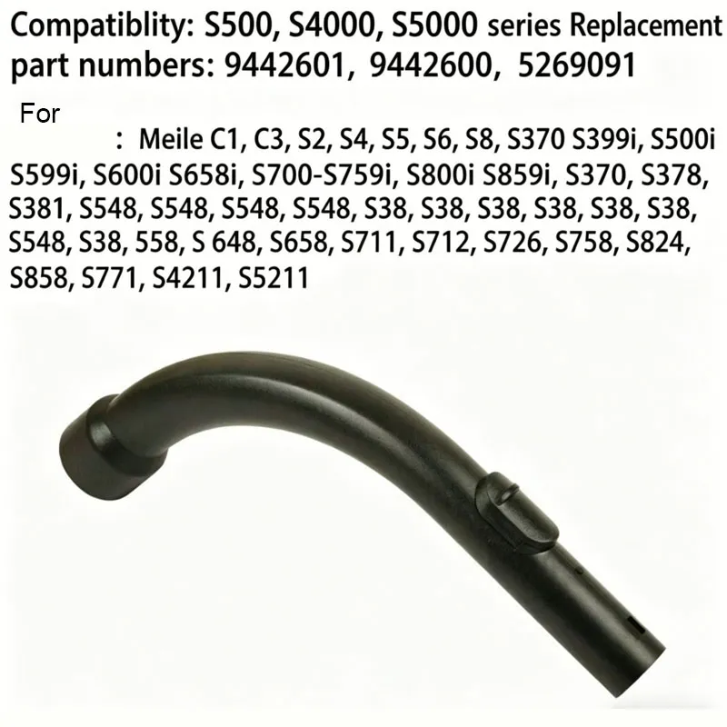  Replacement Vacuum Hose Handle Grip for Miele S1, S2, S4, S5, S6, S8 Series 
