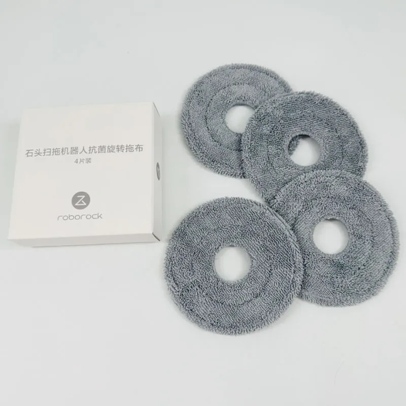  Original Antibacterial Rotating Mop Pads For Roborock G30U/G20S Ultra/P20 Plus/G20S Ultra/P20 Pro/P20 Ultra 