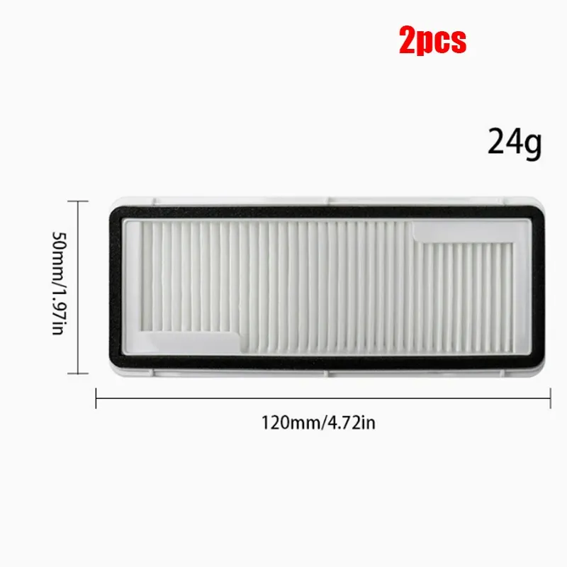 2pcs White Filter For Narwal J5X / 001Max & Freo Z10
