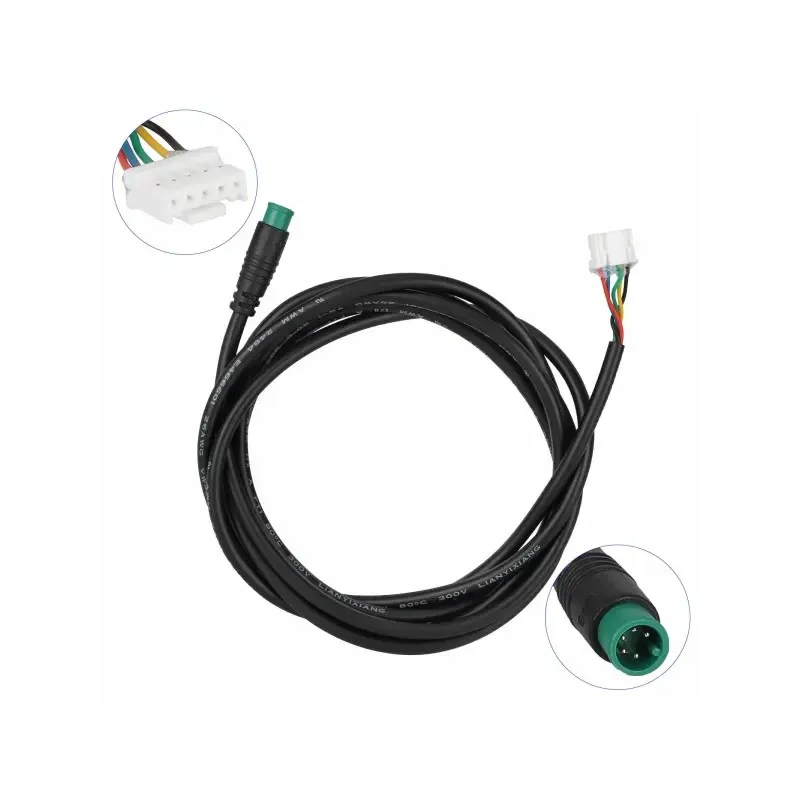 Instrument Line Connection Controller and LCD Panel Power Cord Instrument Line Parts for Xiaomi 5 Main Control Cable Electric Scooter Connection Cable