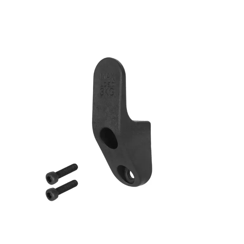 Black Front Storage Hook for Xiaomi 5/5 Max/5 Pro Electric Scooter Loading Hook Portable Hanger Hook Accessorie Front Hook for Xiaomi 5 5 Max 5 Pro Scooters Supply Electric Screws Storage Tools