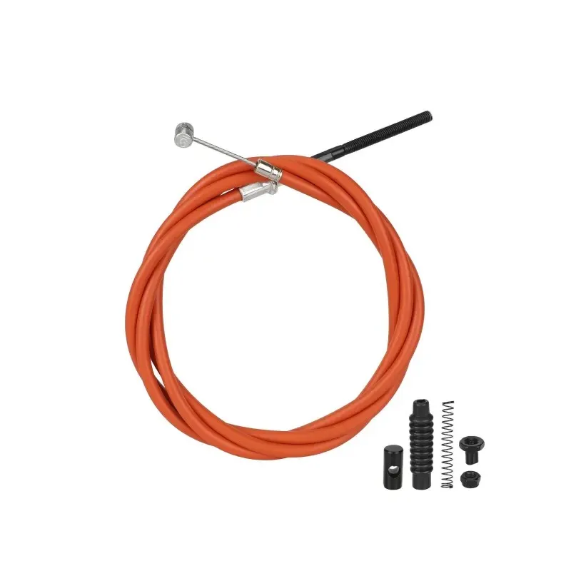 Orange Drum Brake Cable for Xiaomi 5/5 Pro/5 Max/5 Plus Electric Scooter 141cm Front Brake Cable Front Drum Rising Brake Line