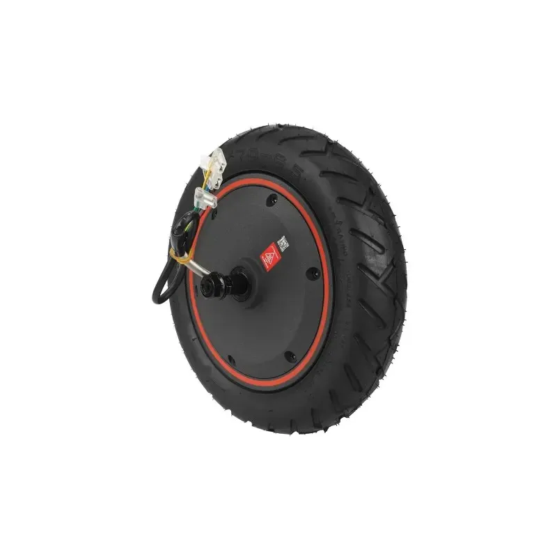 Xiaomi 5 Max Motor with Yuanxing 60/70-6.5 Vacuum Tires 48V400W Motor with Red Circle for Xiaomi 5 MAX Electric Scooter Engine Motor Replacement Driving Wheel Motor
