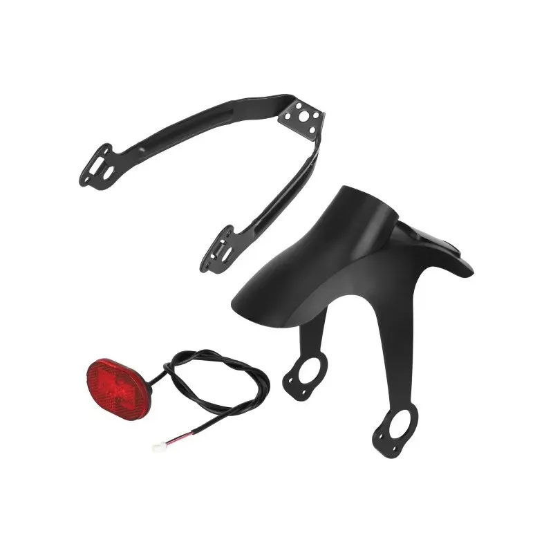 Original Xiaomi 6 Rear Mudguard Electric Scooter Rear Plastic Splash Guard Dedicated Protective Accessory Splash Dust Protetive Guard Mounting Bracket Mudguard Support Bracket Rear Fender Mounting Base Replacement Part Tail lights