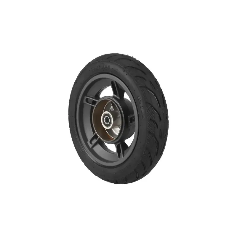 10 Inch Wheel with Hub and YUANXING 10*2.125 Tubeless Tire for Xiaomi 6 Lite Electric Scooter Rim with YUANXING 10*2.125 Tubeless Tire Replacement Kit 10 Inch Tubeless Tire Vacuum Tire