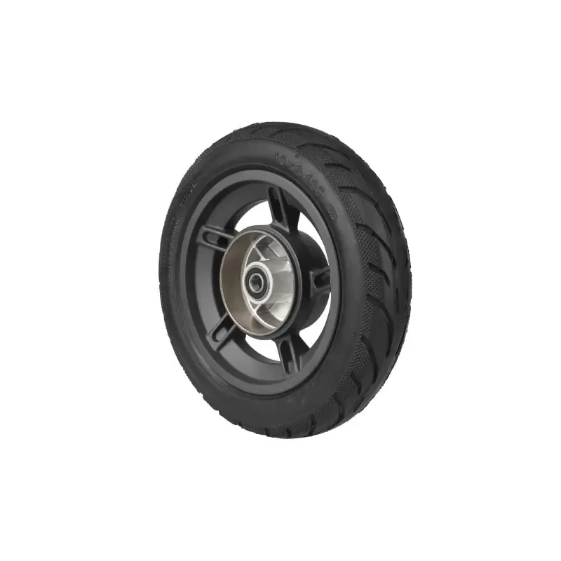 Original Rim for Xiaomi 4 lite(2nd Gen) Scooter Xiaomi 6 Lite with 10*2.125 Tire 10 Inch Hub Wheel Front Wheel Aluminum Alloy Assembly Parts Complete Front Wheel Assembly