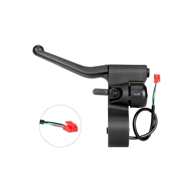 Original Left Brake Lever with Bell for Xiaomi 6 Lite Electric Scooters Brake Handle with Bell Ring Accessories Xiaomi 6 Lite Brake Set