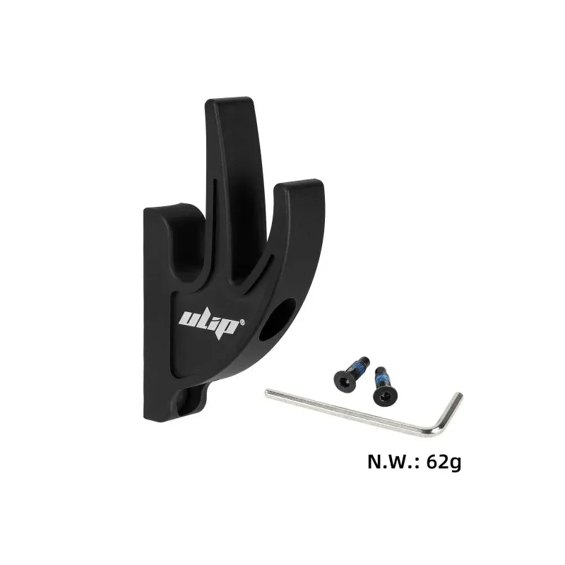 Ulip Black Front Metal Hook Storage Hook for Xiaomi M365 Pro 1S Pro2 Segway Ninebot GT1 GT2 Electric Scooter GT Series Scooter Accessories Parts