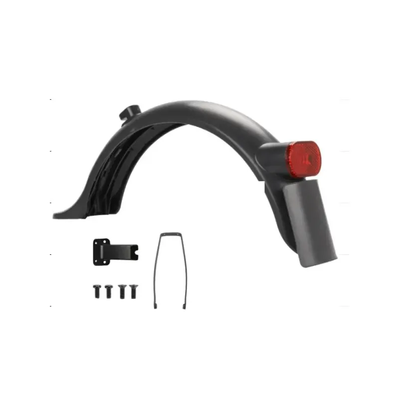 Xiaomi Pro Electric Scooter Rear Fender Set with Pro Taillight, Original Bracket, Aluminum Block, Screws and Plugs