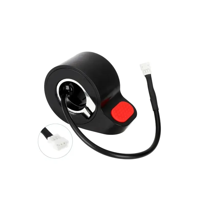 Red Throttle Accelerator for Xiaomi M365 Pro Pro2 1S Scooter Essential Finger Dial Mi Skateboard Electric Scooter Thumb Dial Accelerator Sensitive Finger Throttle Booster Parts