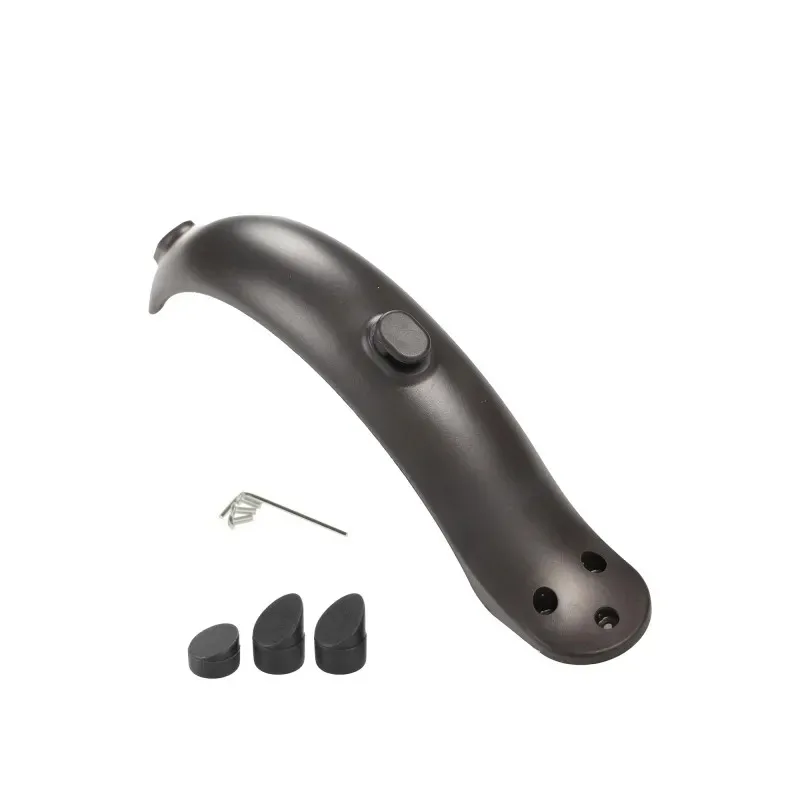 Black Skateboard Rear Mudguard with Hook Screw and Tool For Xiaomi M365 Pro Electric Scooter Fender Bracket Mud Guard Red Accessories
