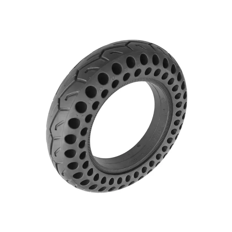 10 Inch10*2.125 Solid Tire with 34mm Slot For Xiaomi M365 Scooters To Refitting 8.5 Inch To 10 Inch Scooter 10X2.125 Solid Tire With Double Holes Thick Wear-Resistant Tires
