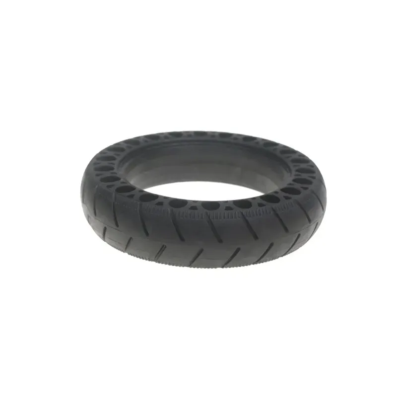 Black 9.5 Inch Pattern Honeycomb Solid Tire for Refitting Xiaomi 8.5 Inch to 10 Inch scooter 9.5 Inch Solid Tire for M365 1S Pro and Pro 2 Scooter Refitting 8.5 Inch Xiaomi Scooter