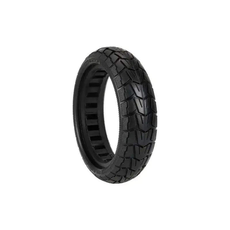 8.5*2.0 Off-Road Solid Tire with 36.5mm Slot 8.5 inch 8.5x2.0 Solid Tire Black Durable Rubber Honeycomb Shock Absorber Damping Tire for Xiaomi Mijia M365 Electric Scooter