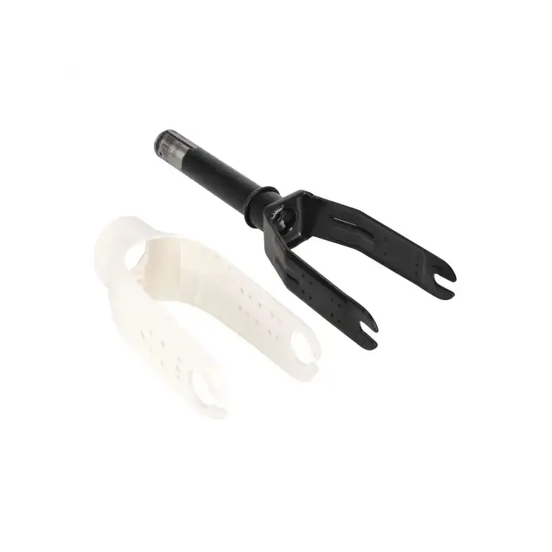 Front Fork Scooter Replacement Fork with White Plastic Cover for Xiaomi M365/M365PRO/PRO2/1S/Lite Electric Scooter