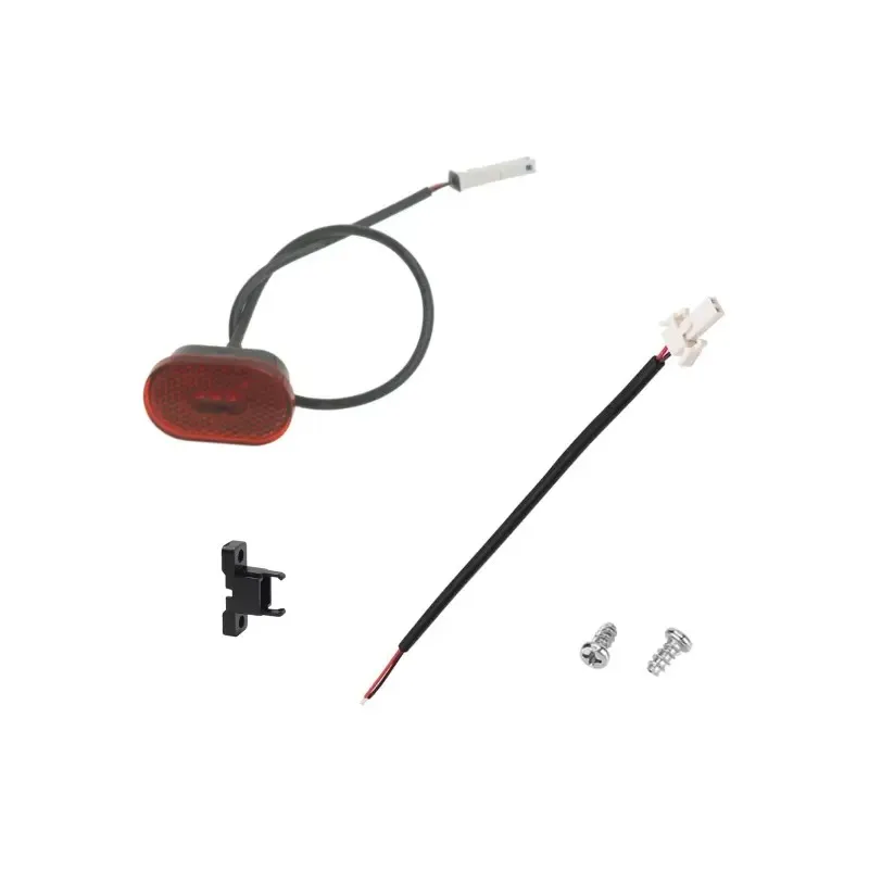 Xiaomi Pro 2 Taillight with Screws Battery Connection Cable and Clips Rear Light Battery Cable Connector for Xiaomi M365 1S Essential Pro Electric Scooter Circuit Board LED Taillight Cable M365 Part