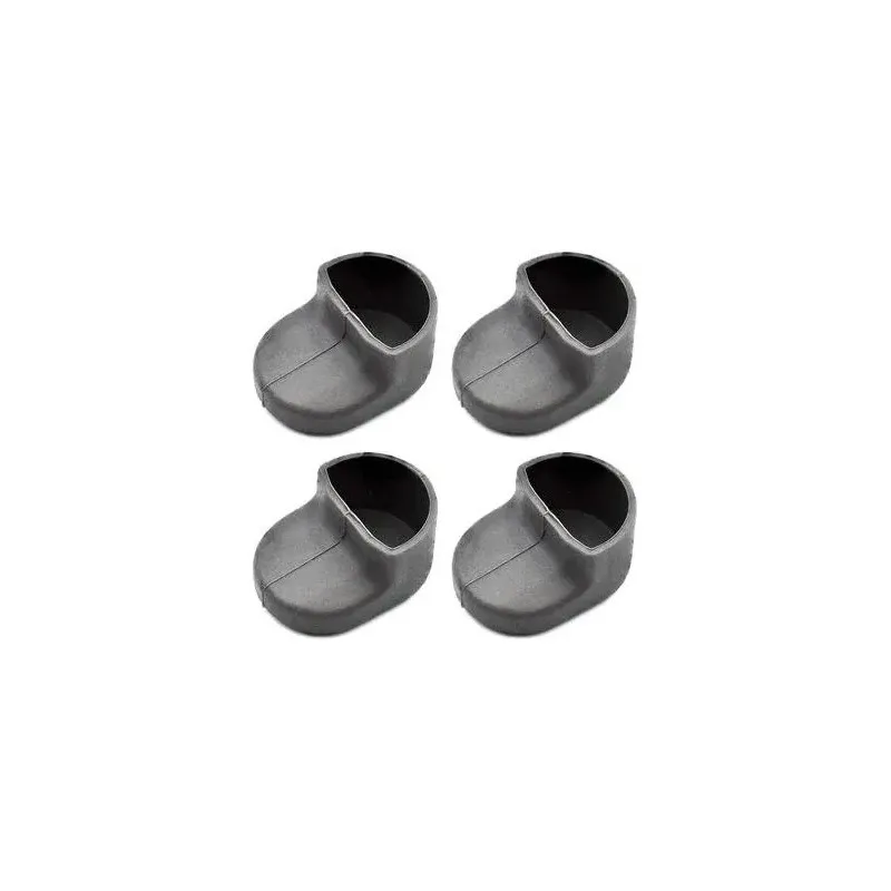 4PCS Gray Silicone Sleeve for Hook of M365 Scooter's Rear Fender Gray Rubber Hook for Xiaomi M365 Pro Pro2 1S MI3 Electric Scooter Rear Mudguard Parts Rear Mudguard Hook Silicone Case Hanging Buckle Cap