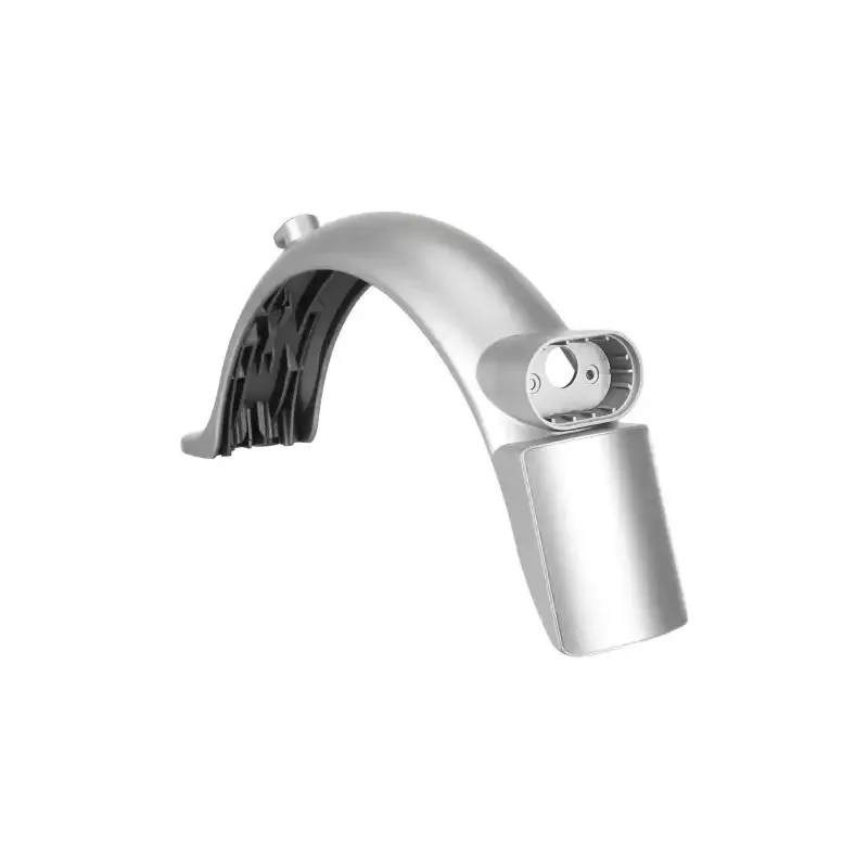 Silver Xiaomi M365 Pro/Pro2 with License Plate Integrated Rear Fender with Hook Electric Scooter Fender for Xiaomi M365 1S Pro Pro2 E-Scooter Rear Mudguard Pro2 Parts Accessories