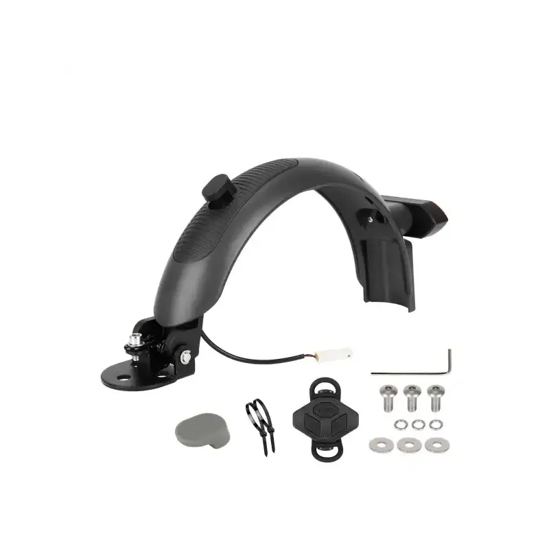 Gray Ulip Superior Rear Fender with Aluminium and Turn Signal Light for Xiaomi scooters for Xiaomi M365 pro pro2 1S lite Xiaomi 3 Electric Scooter and Swagger 5 Scooter