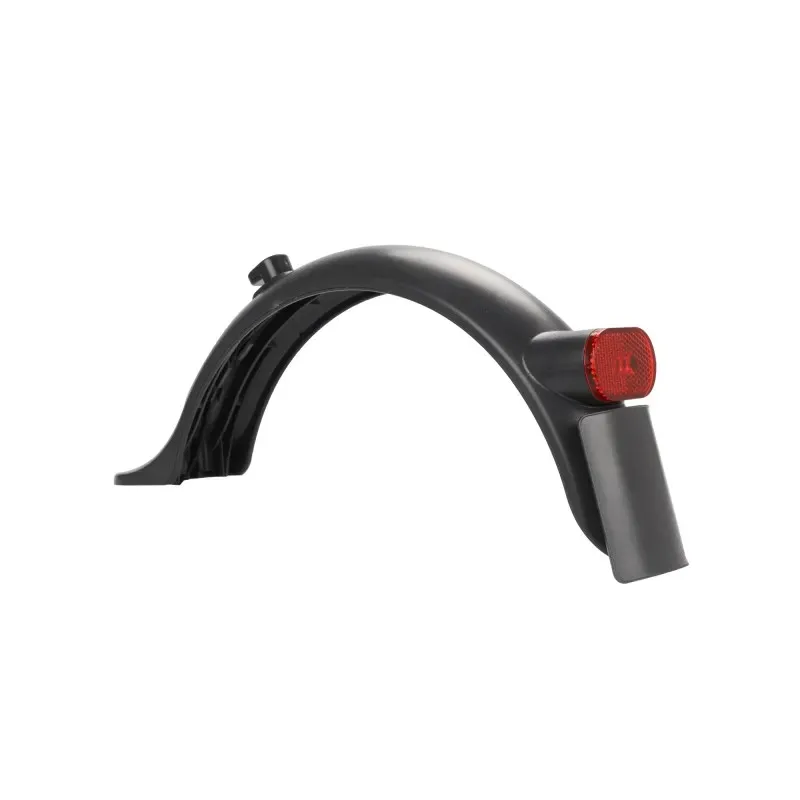 Dark Gray Rear Fender with Light and License Plate for Pro 2 and 1S Xiaomi Electric Scooter Pro 2 1S New Rear Fender with License Plate Pro Tail Light Pro 2 Water Fender