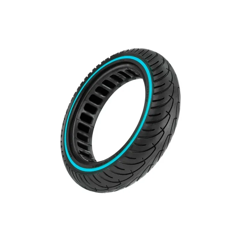 8.5 Inch Honeycomb Soild Tires with Blue Circle for Xiaomi M365 1S Pro Electric Scooter Updated Wear-resistant Explosion-proof Damping Tires