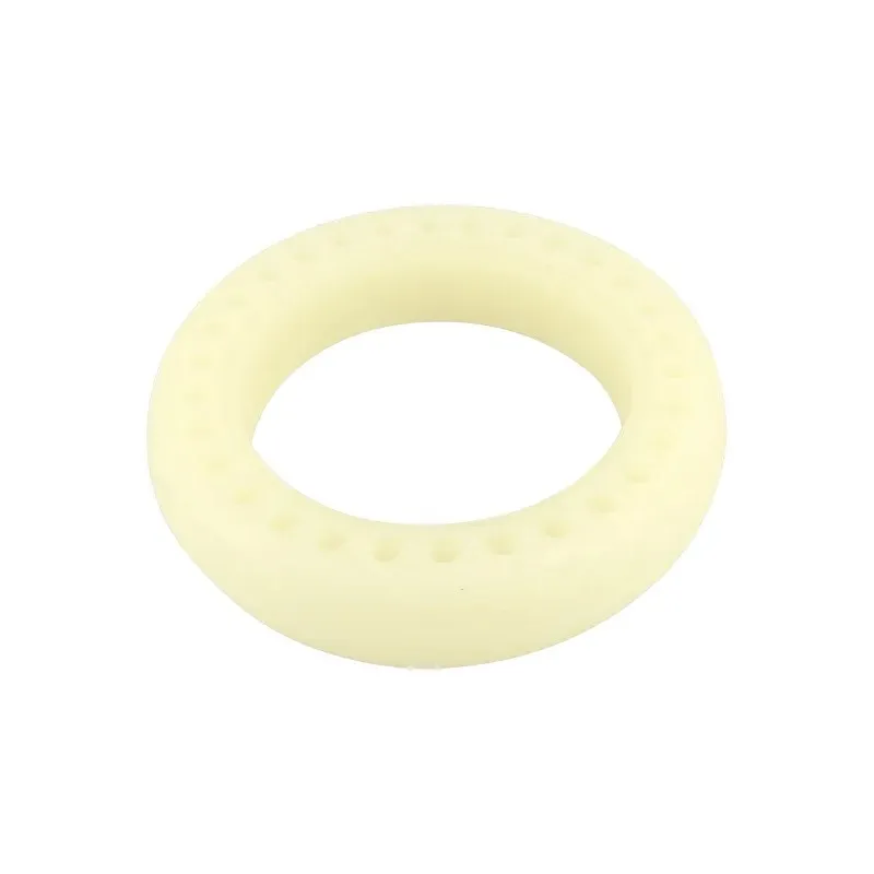 8.5 inch Green Fluorescent Honeycomb Rubber Tire for Electric Scooter Tubeless Shock Absorption Tire 8 1/2 Luminous Solid Tyre