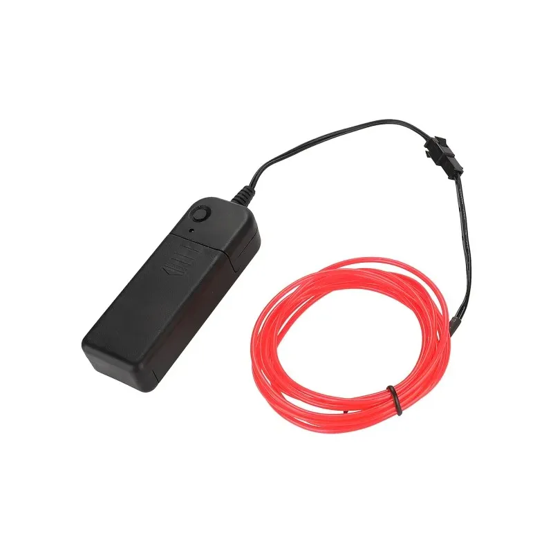 Red 2M Decorative Lights Cold Light Decorative Lamp Night Warning Decorative Lights for Ninebot G30 Max Xiaomi M365 Pro Electric Scooters Accessories