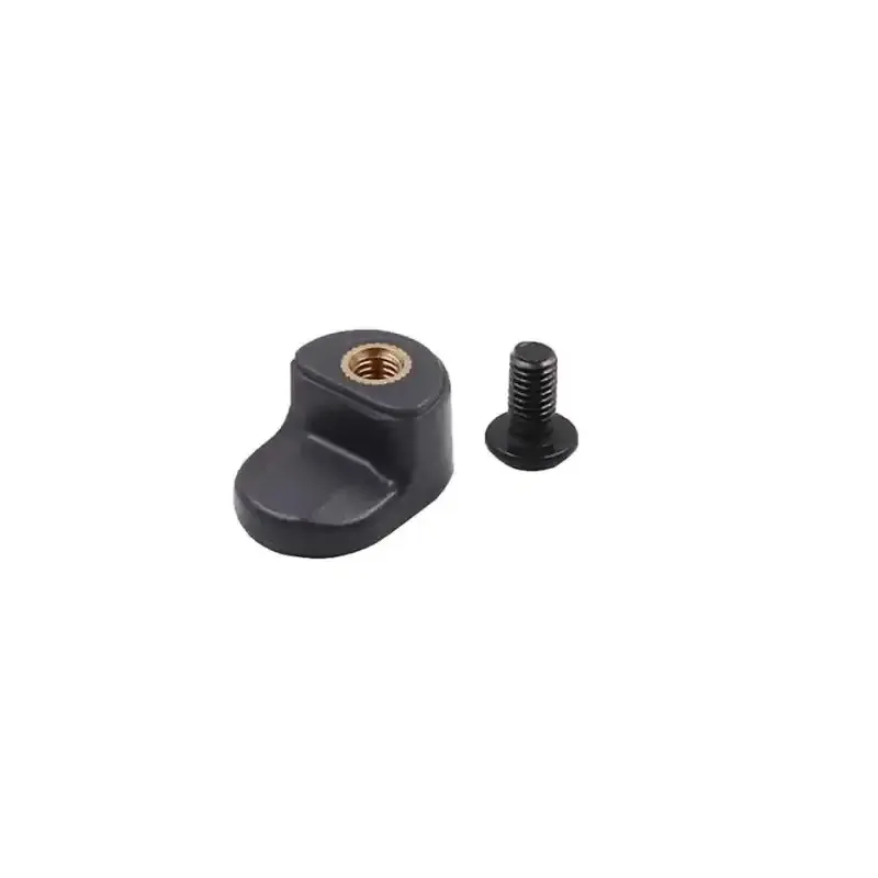 Black Xiaomi Mijia Electric Scooter Rear Fender Hook with Screw for XiaoMi M365 Pro 1S Electric Scooter Body Folding Force Hook Accessories Rear Fender Hook Silicone Hook Cover Back Mudguard Back Guard Shield Accessories