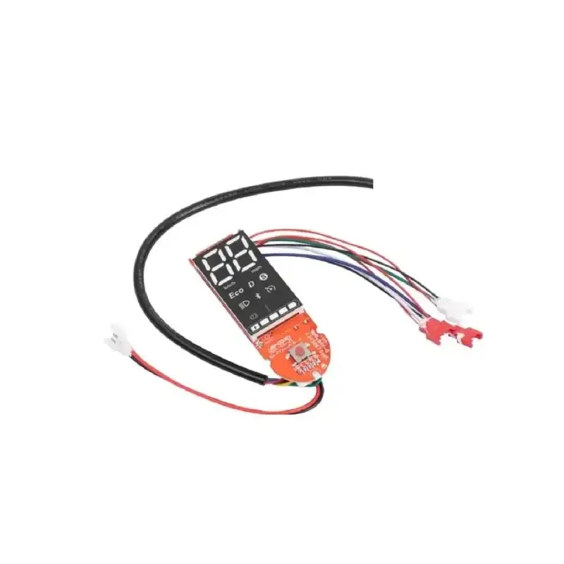 Red Circuit Board with 5 Plugs for Clone Xiaomi Electric Scooter Circuit Board Replacement Scooter Parts Dispplay Dashboard