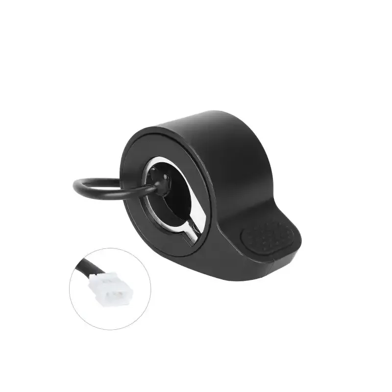 Black Electric Scooter Thumb Throttle Accelerator Finger for Xiaomi M365 Pro Pro2 1S Scooter Trigger Gearshift Speed Dial Parts Throttle Accelerator Essential Finger Dial Mi Skateboard Electric Scooter Thumb Dial
