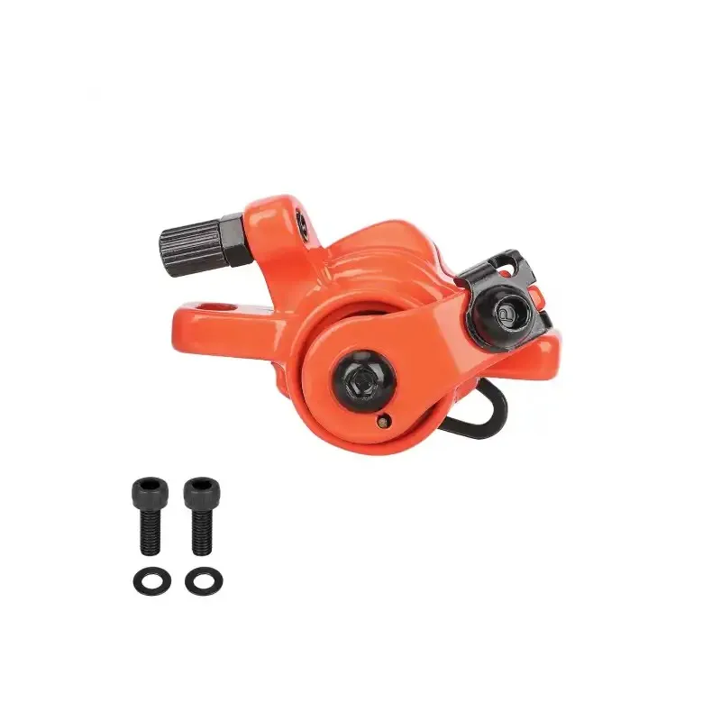 Original Orange Disc Brake Mechanical Brake Device Disc Brake Left Disc Brake Caliper for Xiaomi Mijia M365 Electric Scooter Disc Brake Left Black Front and Rear Wheel Disc Brake Equipment Brake Electric Scooter