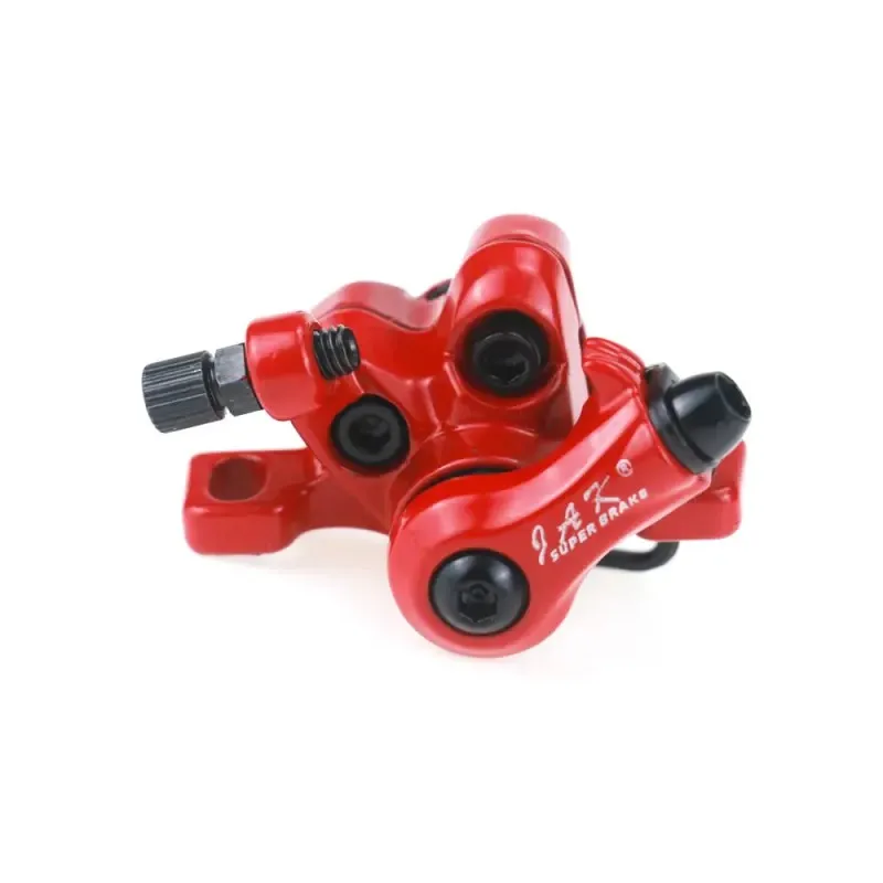 JAK Red Disc Brake Caliper for Xiaomi Mijia M365 and Pro Electric Scooter Disc Brake Left Black Front and Rear Wheel Disc Brake Equipment Brake Electric Scooter Brake Caliper