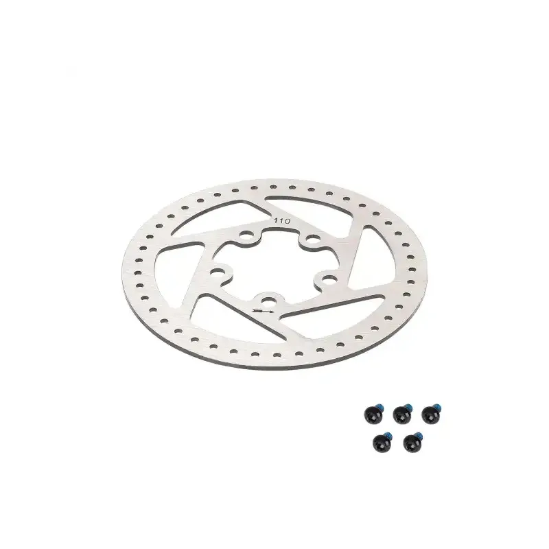 110MM Disc Brake Rotors with 5 Holes for Xiaomi Mijia M365 Electric Scooter Disc Brake Disc 110mm Brake Disc MI Brake Pad 110 Rear Wheel Brake Disc