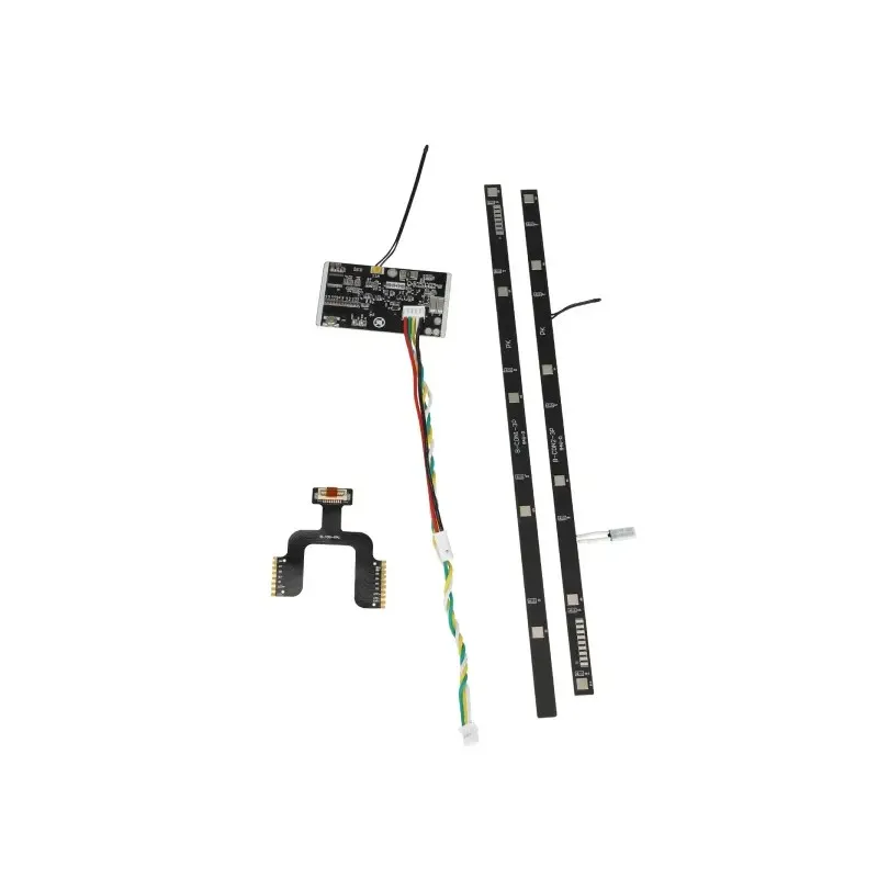 Battery BMS Protection Board Matching Soft Board Matching Edge Board with Wire for Xiaomi M365 BMS Circuit Board Controller Set Overvoltage Charging Protection Chips Battery Dashboard Battery Management System Repair Batteries Protection Panel Partsset