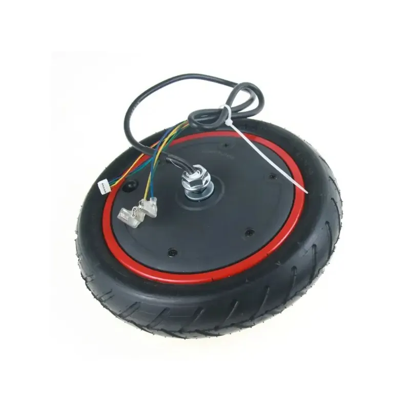 36v350w 8.5 Inch Red Edge Motor Xiaomi Electric Scooter Second Generation Motor Pro Scooter Motor 350w 36v Driving Wheel Motor Inflatable Tyre Fit For Xiaomi m365 Pro/ m365 Pro2 Electric Scooter Electric Scooter Accessory