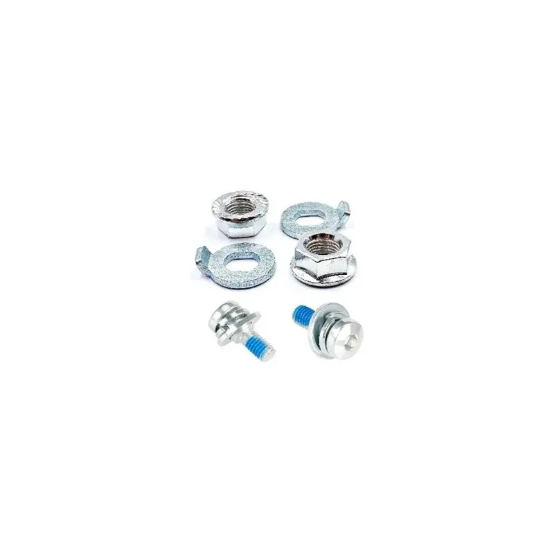 2 Sets of Xiaomi Motor Screws Washers Rear Wheel Screws Electric Scooter Rear Wheel Fixed Bolt Screws Stainless Steel Fixed Screw Components for Xiaomi Mijia M365 Electric Scooter