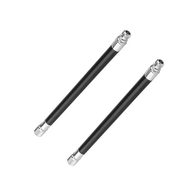 2 PCS Black Extending Line for Pumping Black Extending Line for Pumping M365 Xiaomi Electric Scooter Extend Inflation Air Nozzle Electric Bicycle Inflation Assist Inflation Extend Nozzle