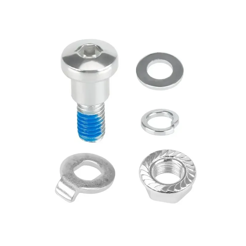 Xiaomi Motor Screws Washers Rear Wheel Screws Electric Scooter Rear Wheel Fixed Bolt Screws Stainless Steel Fixed Screw Components for Xiaomi Mijia M365 Electric Scooter
