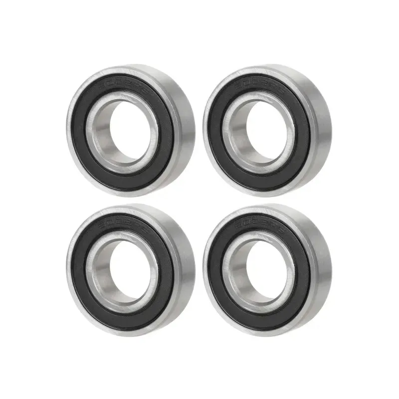 4 PCS 6002RS Bearing for Rim 15x32x9 mm ABEC-3 440C Stainless Steel S 6002RS Ball Bearings 6002 Stainless Steel Ball Bearing High Speed Precision Front Motor Ball Bearings For Xiaomi M365 Pro 1S Electric Scooter Parts